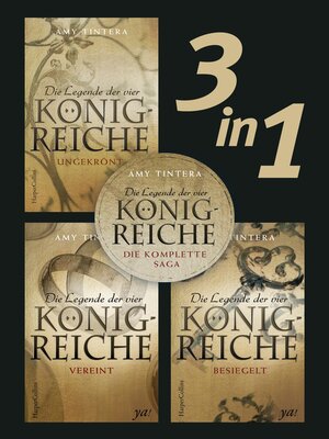 cover image of Die Legende der vier Königreiche--Die komplette Saga (3in1)